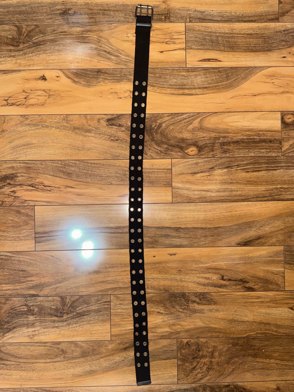 Black Double-Row Belt